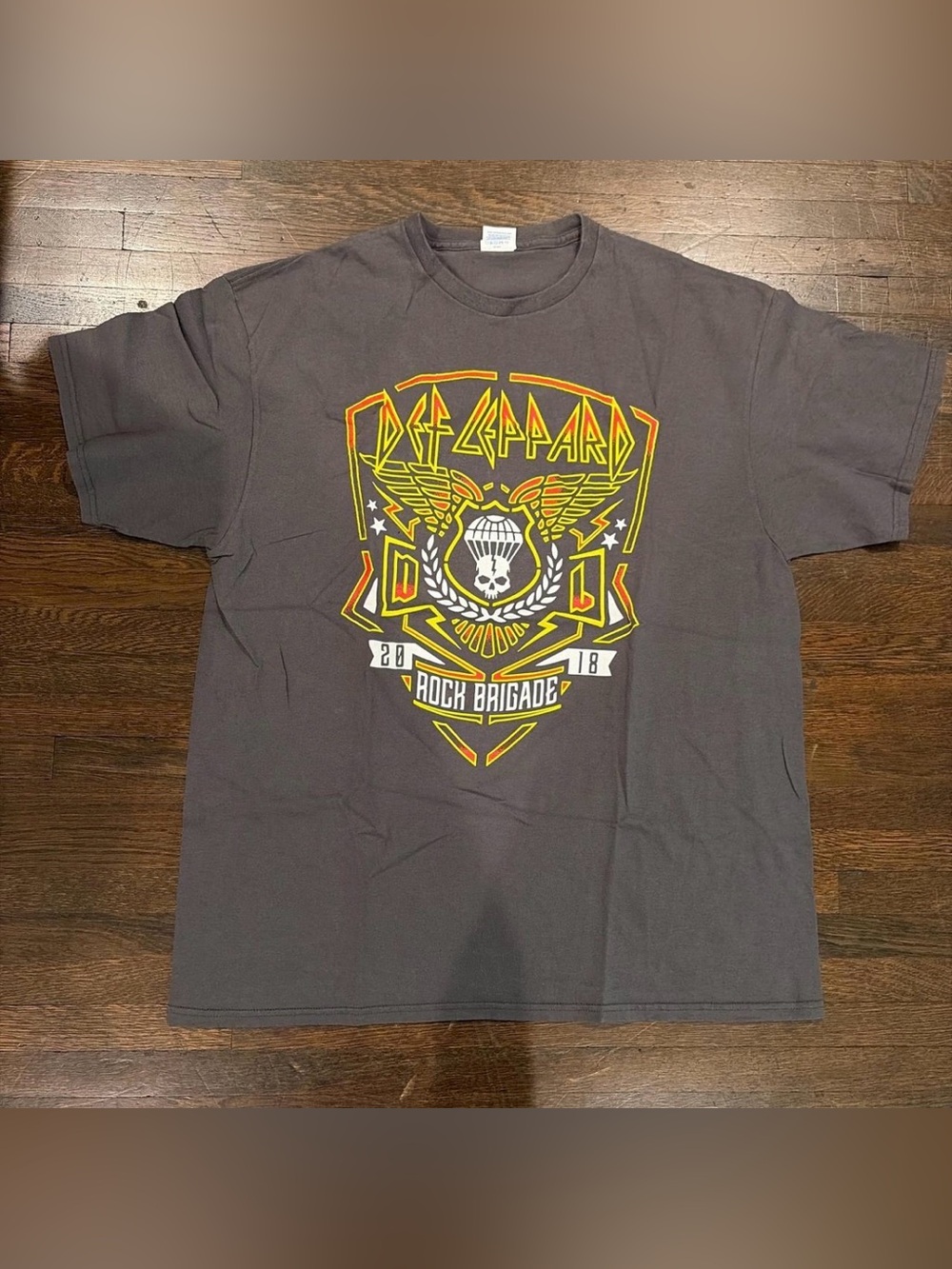 Def Leppard Rock Brigade 2018 Tour T-shirt